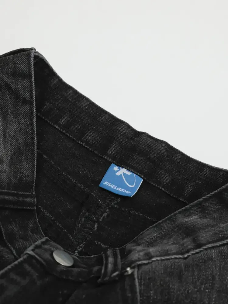 Men's Wide Leg Boyfriend Jeans