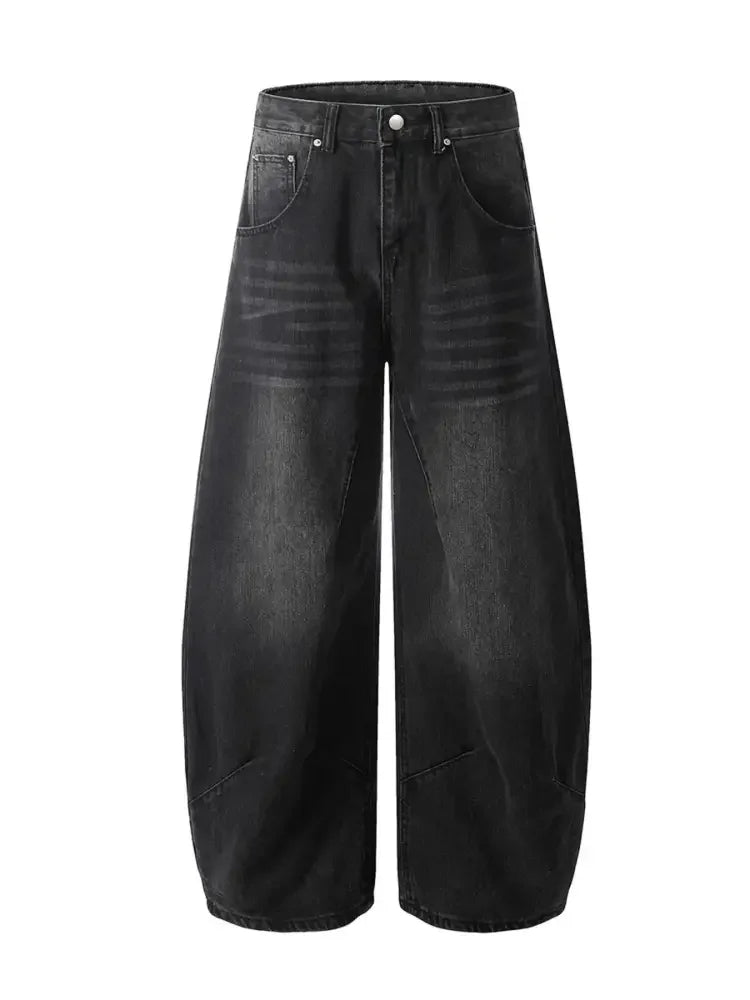 Men's Wide Leg Boyfriend Jeans