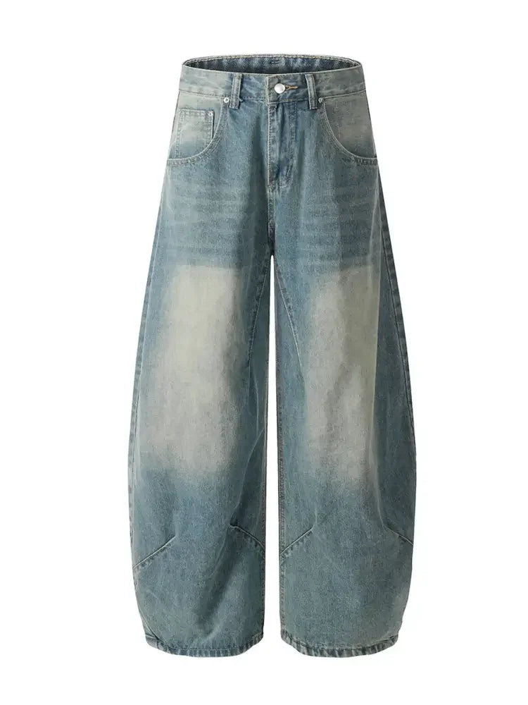 Men's Wide Leg Boyfriend Jeans