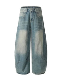 Men's Wide Leg Boyfriend Jeans