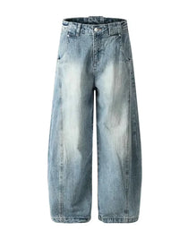 Men's Wide Leg Boyfriend Jeans