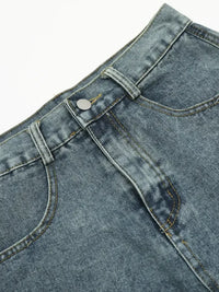 Men's Wide Leg Cargo Jeans
