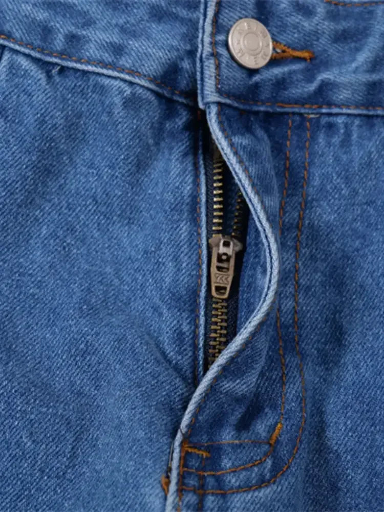 Men's Wide Leg Cargo Jeans