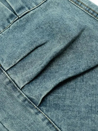 Men's Wide Leg Cargo Jeans