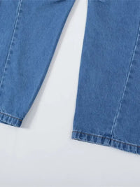 Men's Wide Leg Cargo Jeans