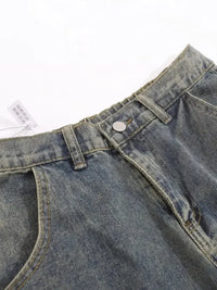 Men's Wide Leg Cargo Jeans