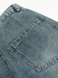 Men's Wide Leg Cargo Jeans