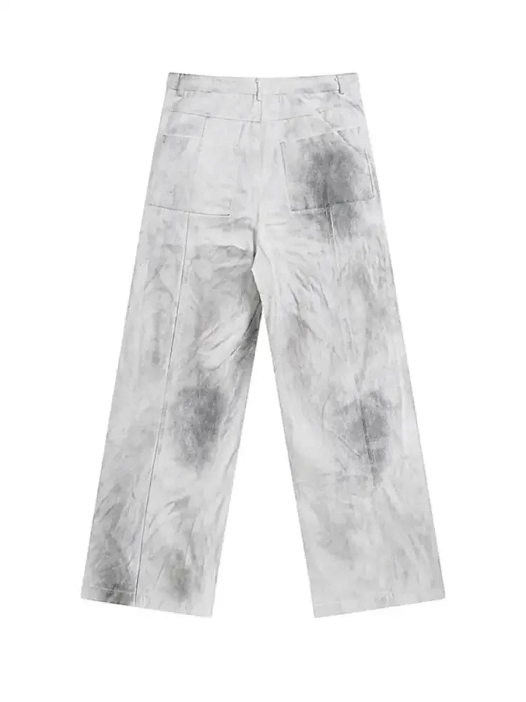 Men's Wide Leg Cargo Jeans