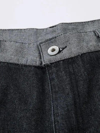 Men's Wide Leg Cargo Jeans with Contrast Panels - Update AvenueTrendsi100400787139161100400787139161Men's Wide Leg Cargo Jeans with Contrast PanelsBlack