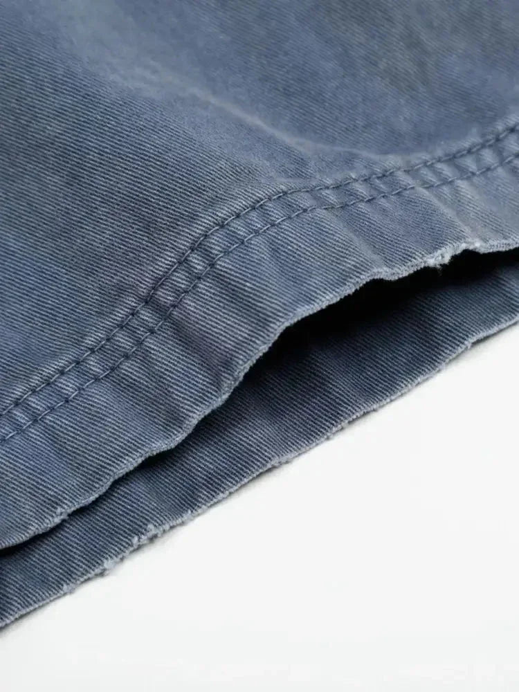 Men's Wide - Leg Cargo Jeans with Side Pockets - Update AvenueTrendsi100400093628610100400093628610Men's Wide - Leg Cargo Jeans with Side PocketsBlue