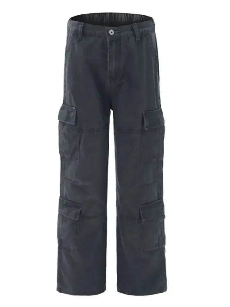 Men's Wide Leg Cargo Pants