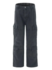 Men's Wide Leg Cargo Pants