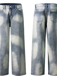Men's Wide Leg Denim Jeans