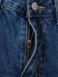 Men's Wide Leg Denim Shorts