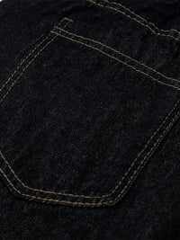 Men's Wide Leg Denim Shorts