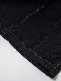 Men's Wide Leg Denim Shorts