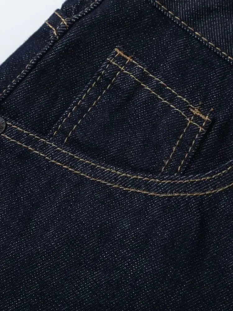 Men's Wide-Leg Denim Shorts