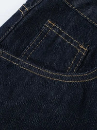 Men's Wide-Leg Denim Shorts