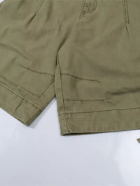Men's Wide Leg Denim Shorts