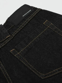 Men's Wide Leg Denim Shorts