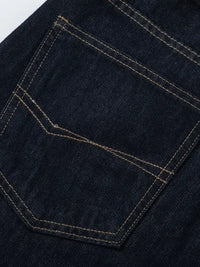 Men's Wide-Leg Denim Shorts