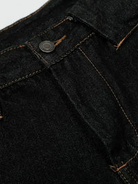 Men's Wide Leg Denim Shorts