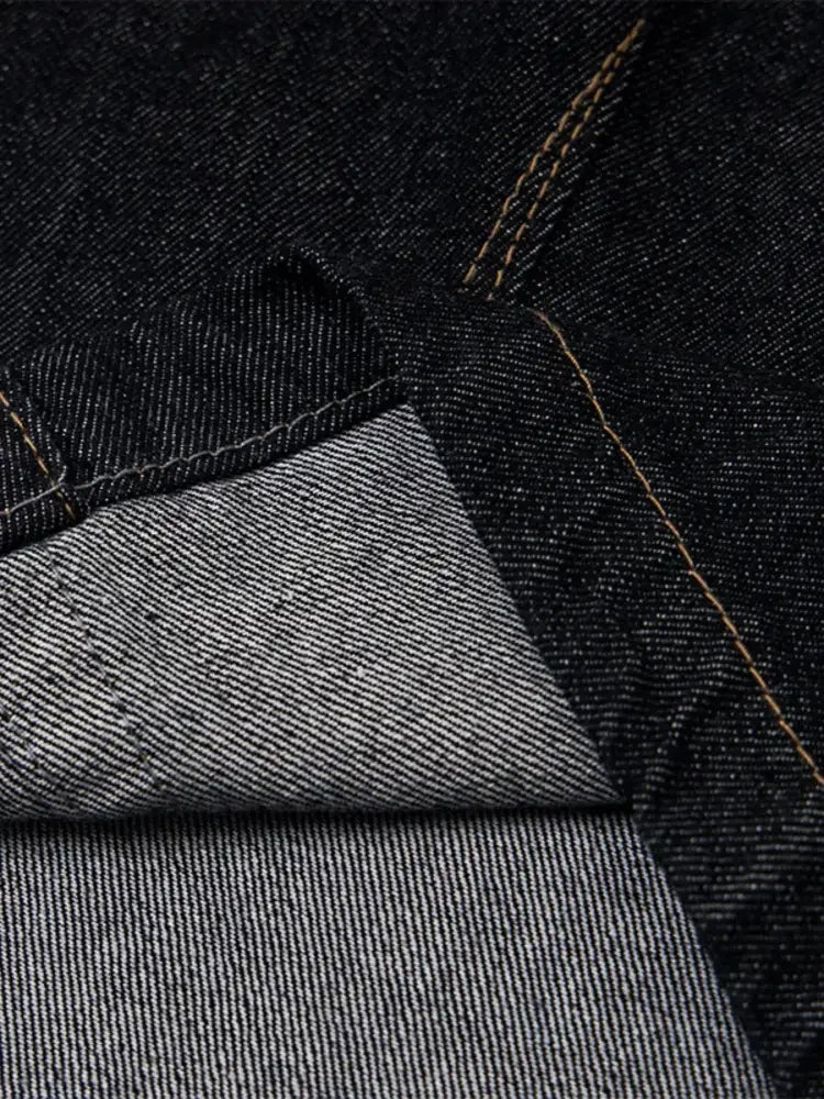 Men's Wide Leg Denim Shorts