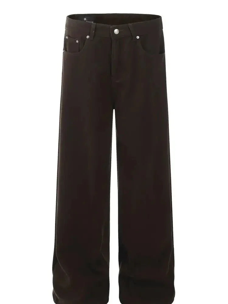 Men's Wide - Leg High - Rise Jeans - Update AvenueTrendsi100400255333423100400255333423Men's Wide - Leg High - Rise JeansBrown