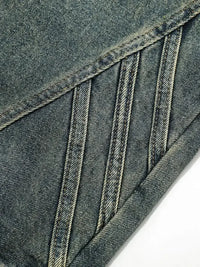 Men's Wide-Leg High-Waist Jeans