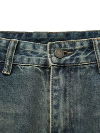Men's Wide-Leg High-Waist Jeans
