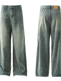 Men's Wide-Leg High-Waist Jeans