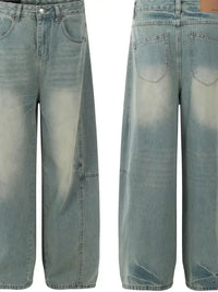 Men's Wide Leg Jeans