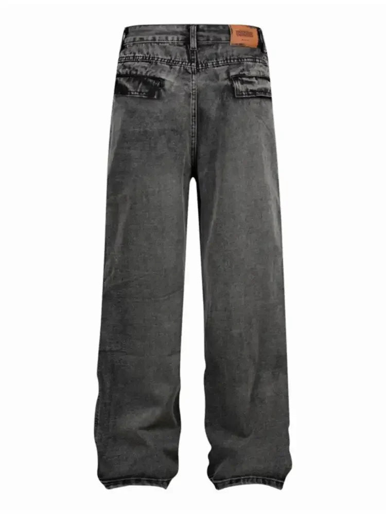 Men's Wide Leg Wide Leg Jeans