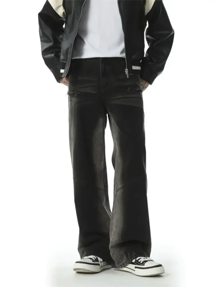 Men's Wide-Leg Jeans