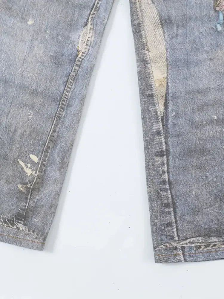 Men's Wide Leg Jeans