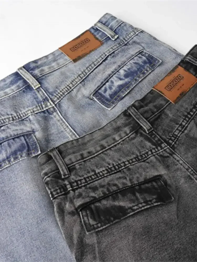 Men's Wide Leg Wide Leg Jeans