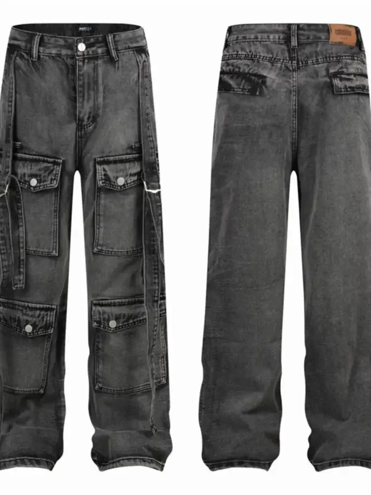 Men's Wide Leg Wide Leg Jeans