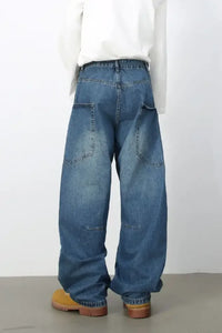 Men's Wide Leg Jeans