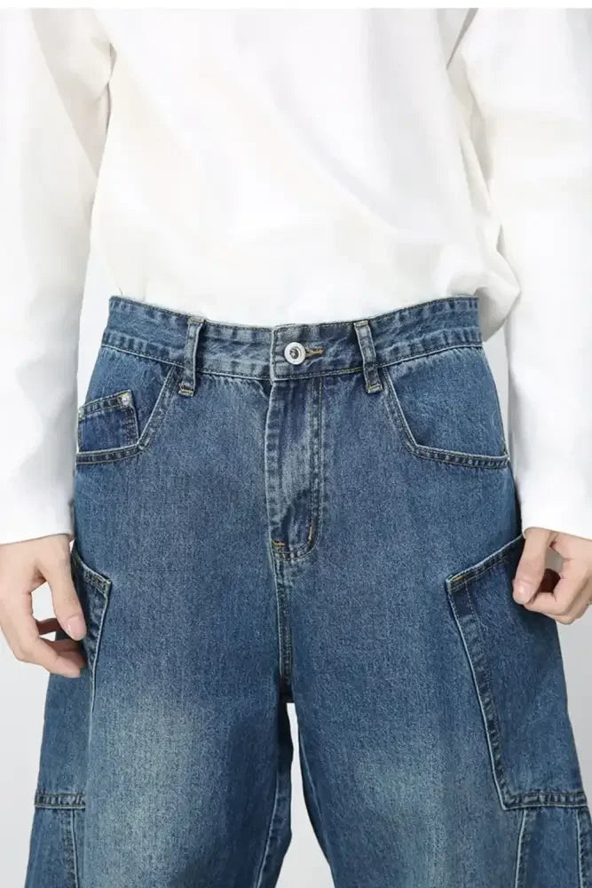 Men's Wide Leg Jeans