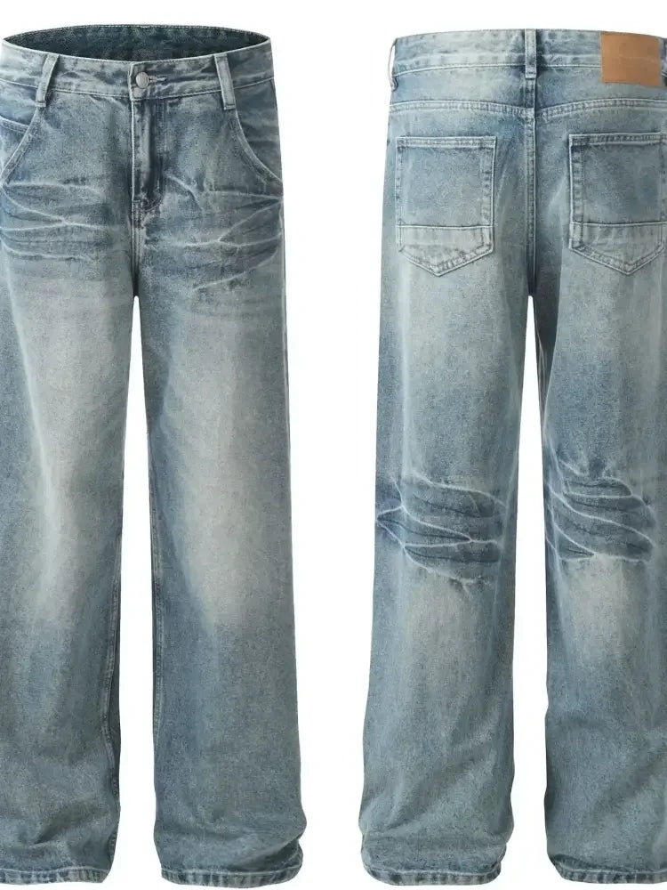 Men's Wide Leg Jeans