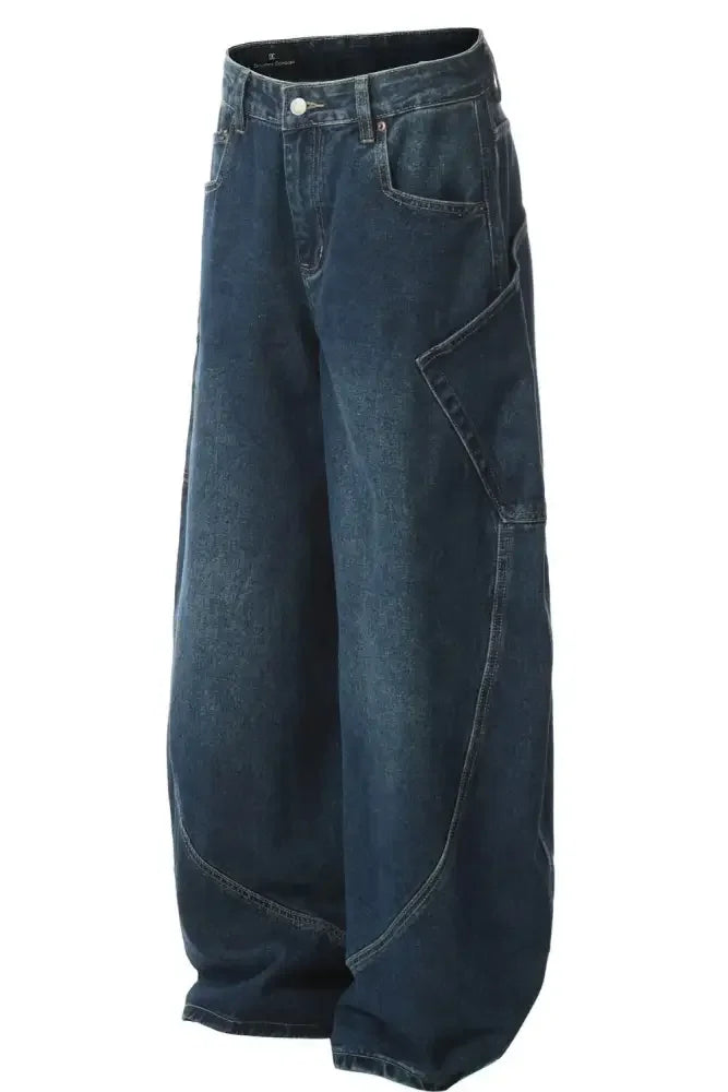 Men's Wide Leg Jeans