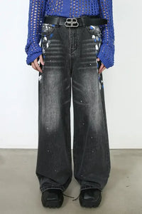 Men's Wide Leg Jeans
