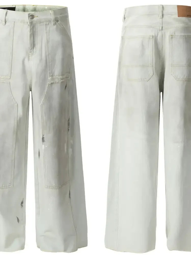 Men's Wide Leg Jeans