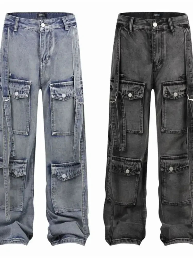 Men's Wide Leg Wide Leg Jeans