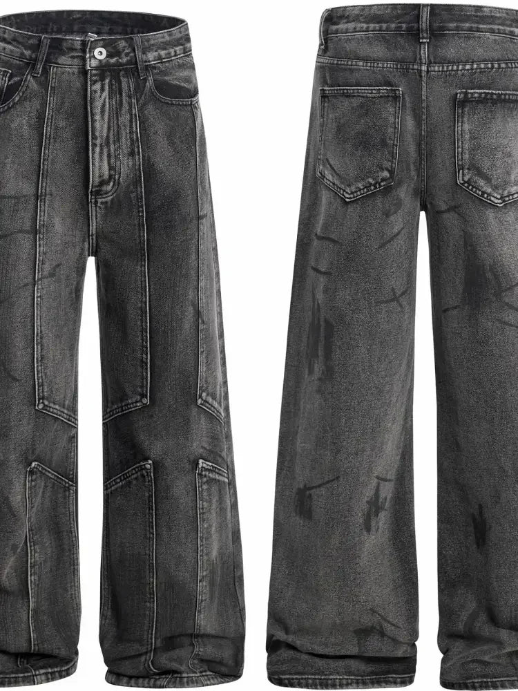 Men's Wide-Leg Jeans