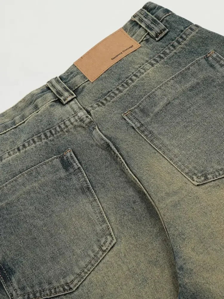 Men's Wide Leg Jeans