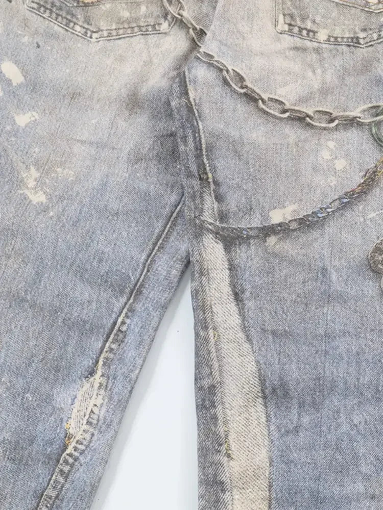 Men's Wide Leg Jeans