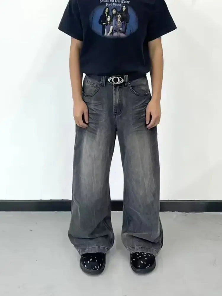 Men's Wide Leg Jeans