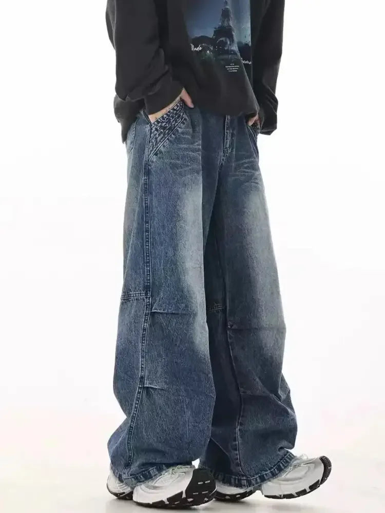 Men's Wide Leg Jeans