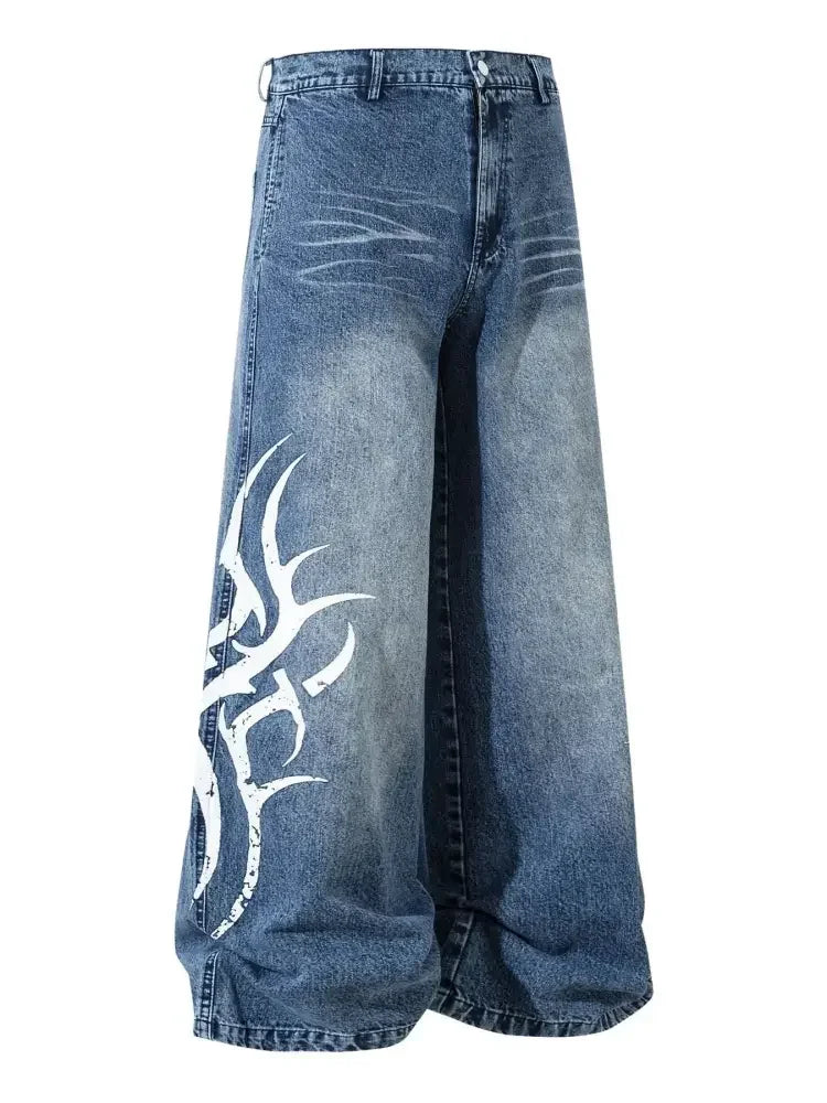 Men's Wide Leg Jeans